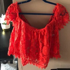 Tularosa off the shoulder top